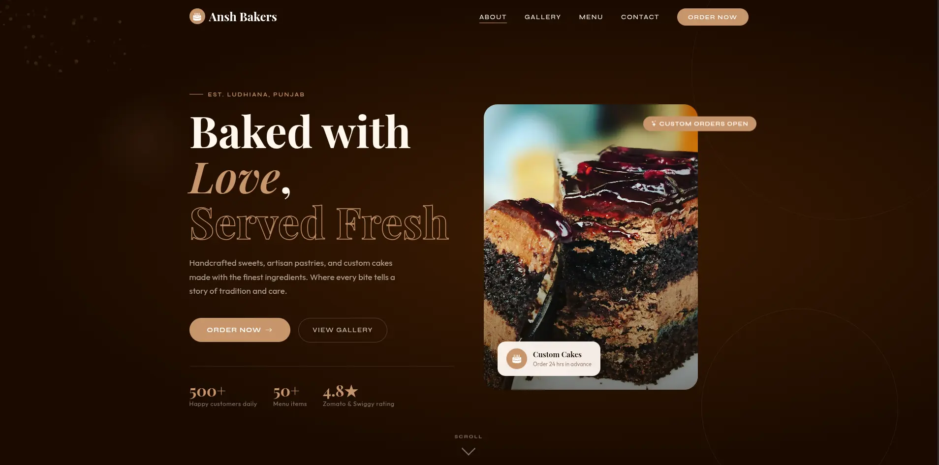 Ansh Bakers Project